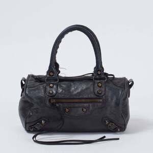 BALENCIAGA The City Handbag Black
